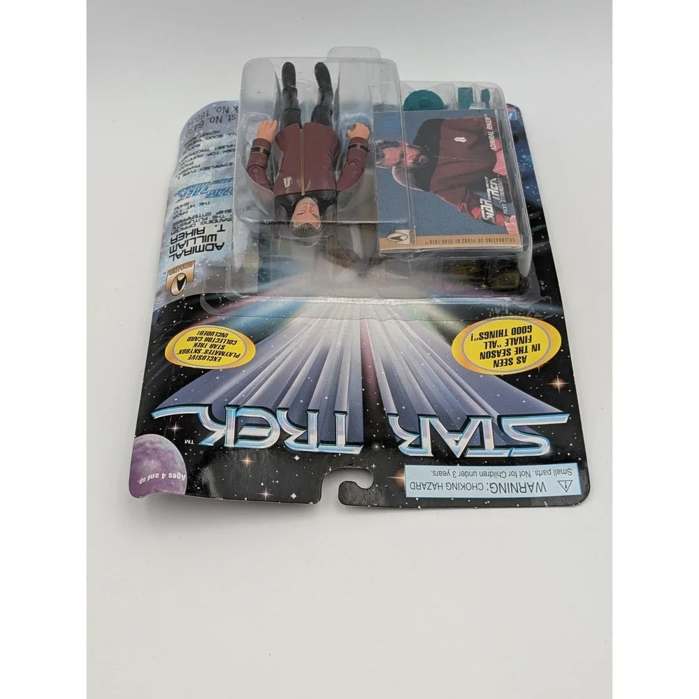 Star Trek TNG 1996 Admiral William T.‎ Riker All Good Things Finale Figure